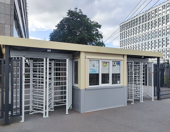 Полноростовые роторные турникеты RTD-20, Межрайонная инспекция ФНС № 27 Фрунзенского района, Санкт-Петербург 