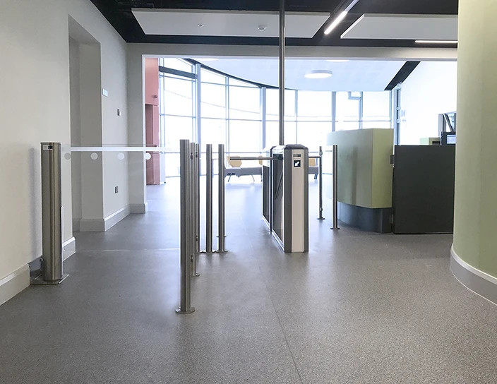 Тумбовый турникет TTR-08A. Спортивно-развлекательный центр Leisure Complex at Lough Lannagh , Ирландия