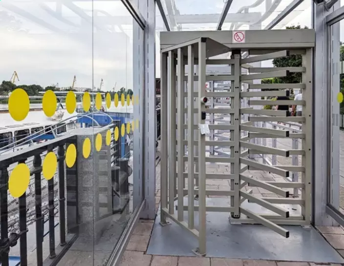 Полноростовый роторный турникет RTD-15, набережная реки Дон, Ростов-на-Дону