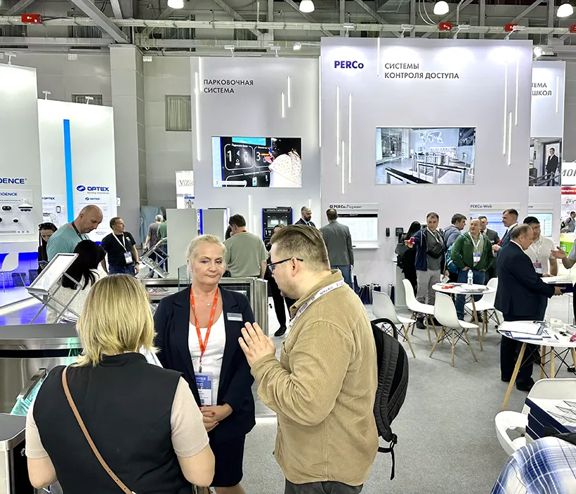 PERCo на выставке Securika Moscow 2025