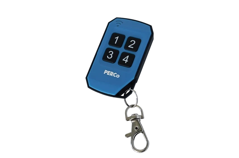 Брелок-передатчик радиоуправления YET2129 четырехкнопочный с динамическим кодом