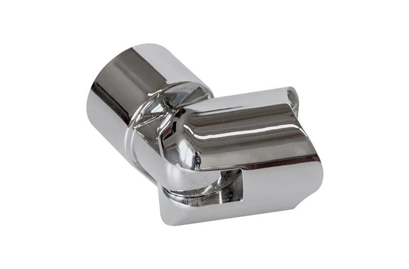 Стационарная секция ограждения серии BH02 без заполнения с поворотными патрубками