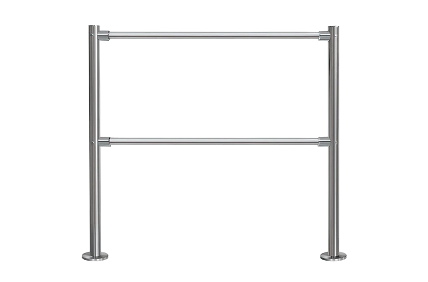 Стационарная секция ограждения серии BH02 без заполнения