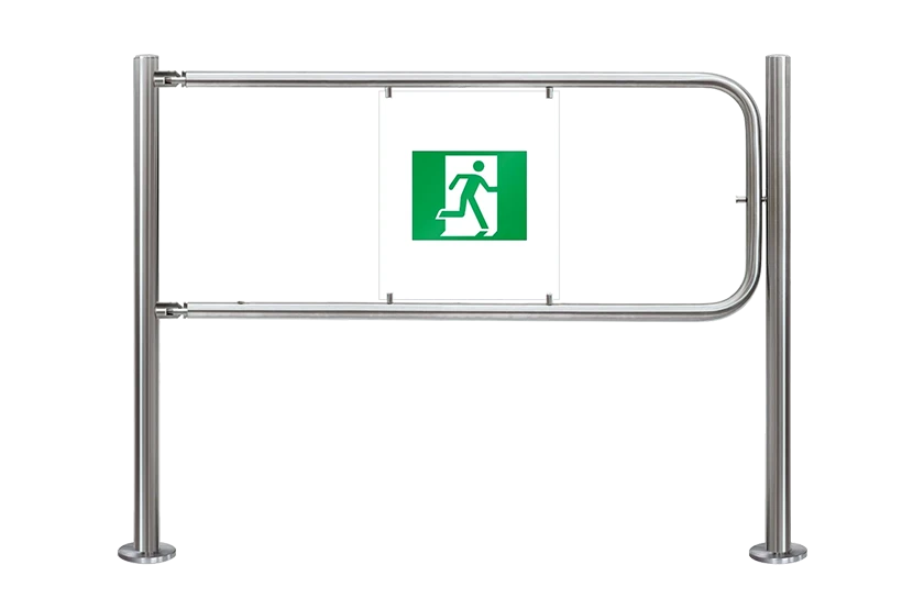 Поворотная секция ограждения серии BH02 со стопорным механизмом