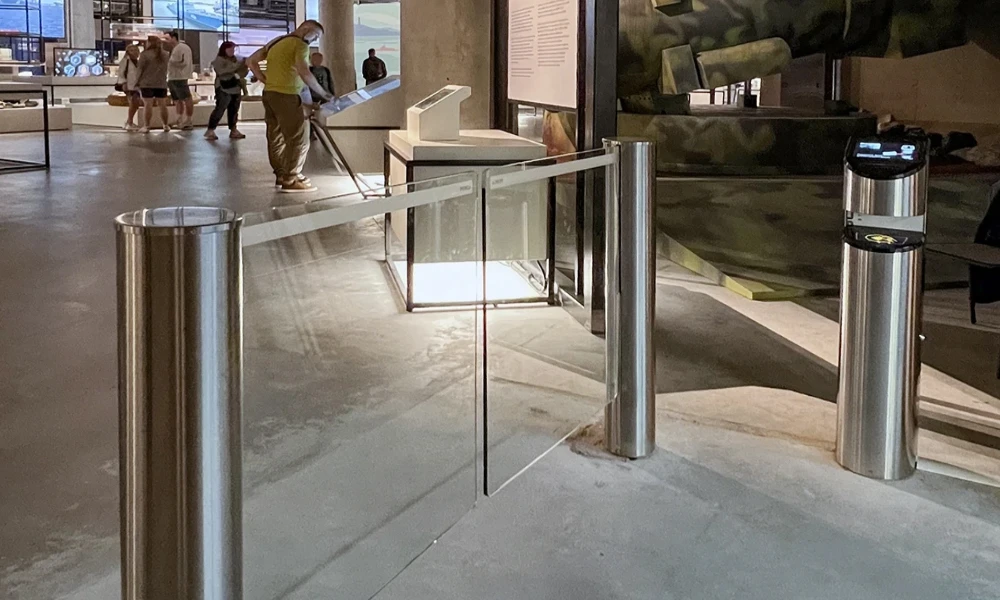 Автоматические калитки WMD-06, музей Военно-морской славы, Кронштадт