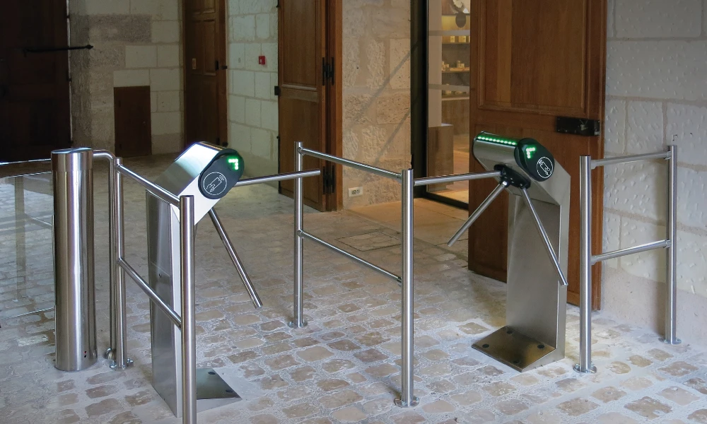 Турникеты-триподы TTR-08A, замок Шамбор, Луар и Шер, Франция