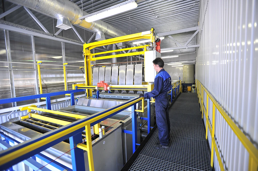 Линия подготовки к окраске