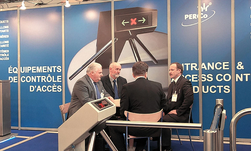 PERCo на выставке ExpoProtection-2006, Париж, Франция
