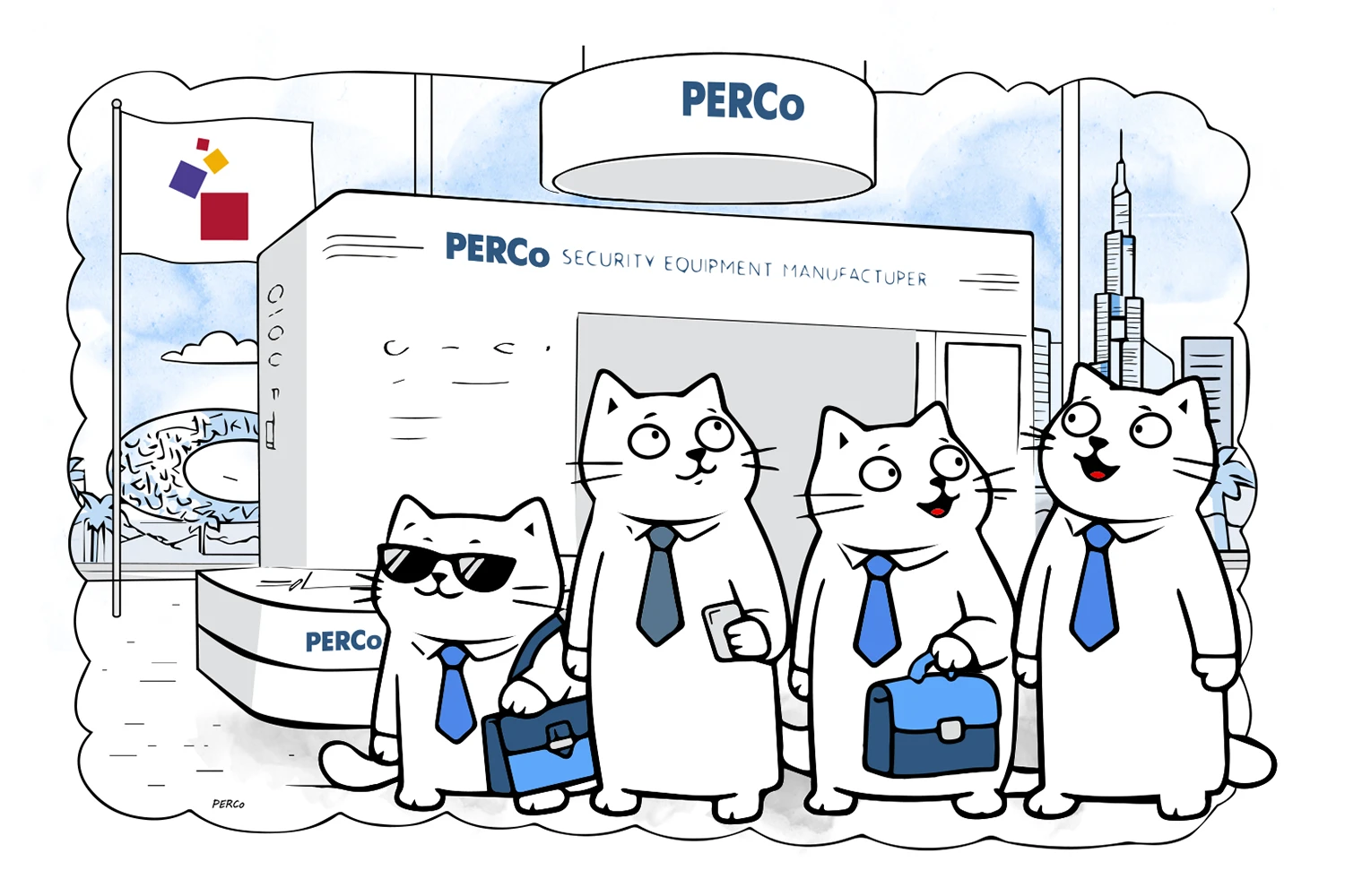 Intersec 2026: заметки об участии PERCo в выставке в Дубае
