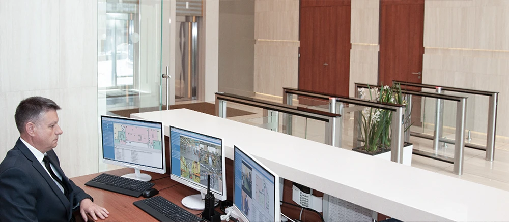 Проходная в офисе PERCo