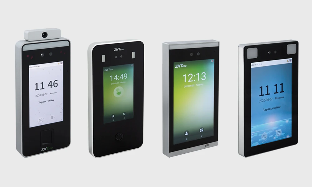 ProfaceX, FaceDepot 7А, Facedepot 7 В, SpeedFace V5L от ZKteco