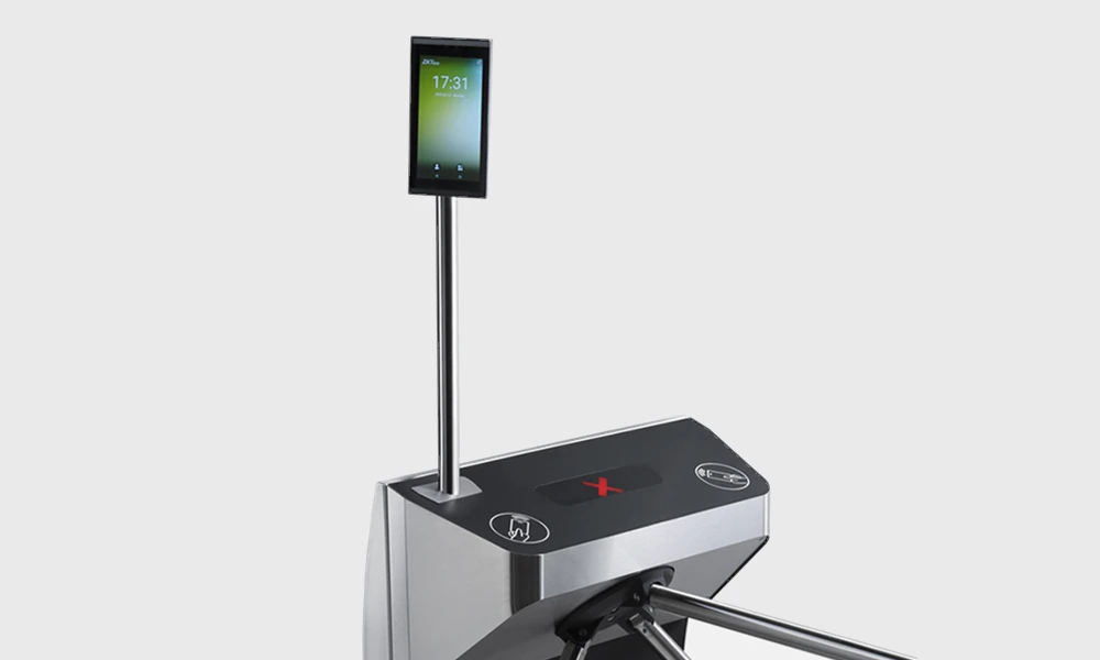 Моторизованный турникет-трипод TTR-11А с терминалом распознавания лиц