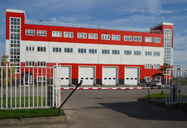 Шлагбаумы GS04, завод  металлической мебели и стеллажей "ДиКом", Колпино