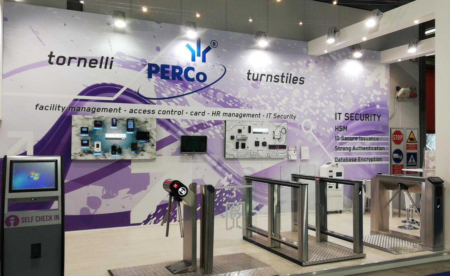 PERCo на международной выставке Sicurezza в Милане